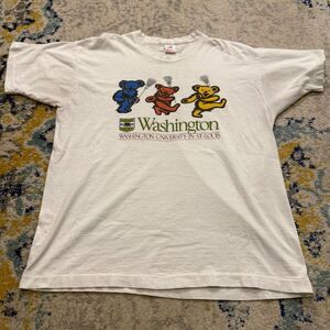 Vintage Washington Lacrosse Grateful Dead Tee